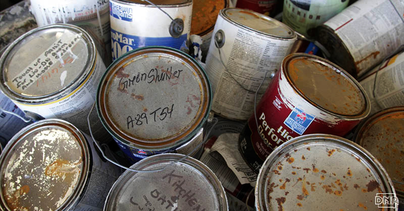 Did you know you can recycle old paint? 13 more things you didn't know you could recycle | Iowa DNR